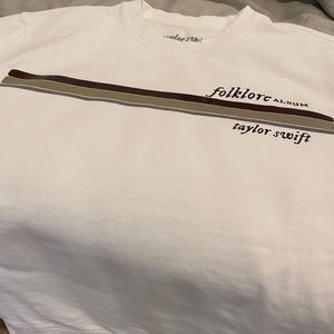 Taylor Swift Folklore Sweater Medium